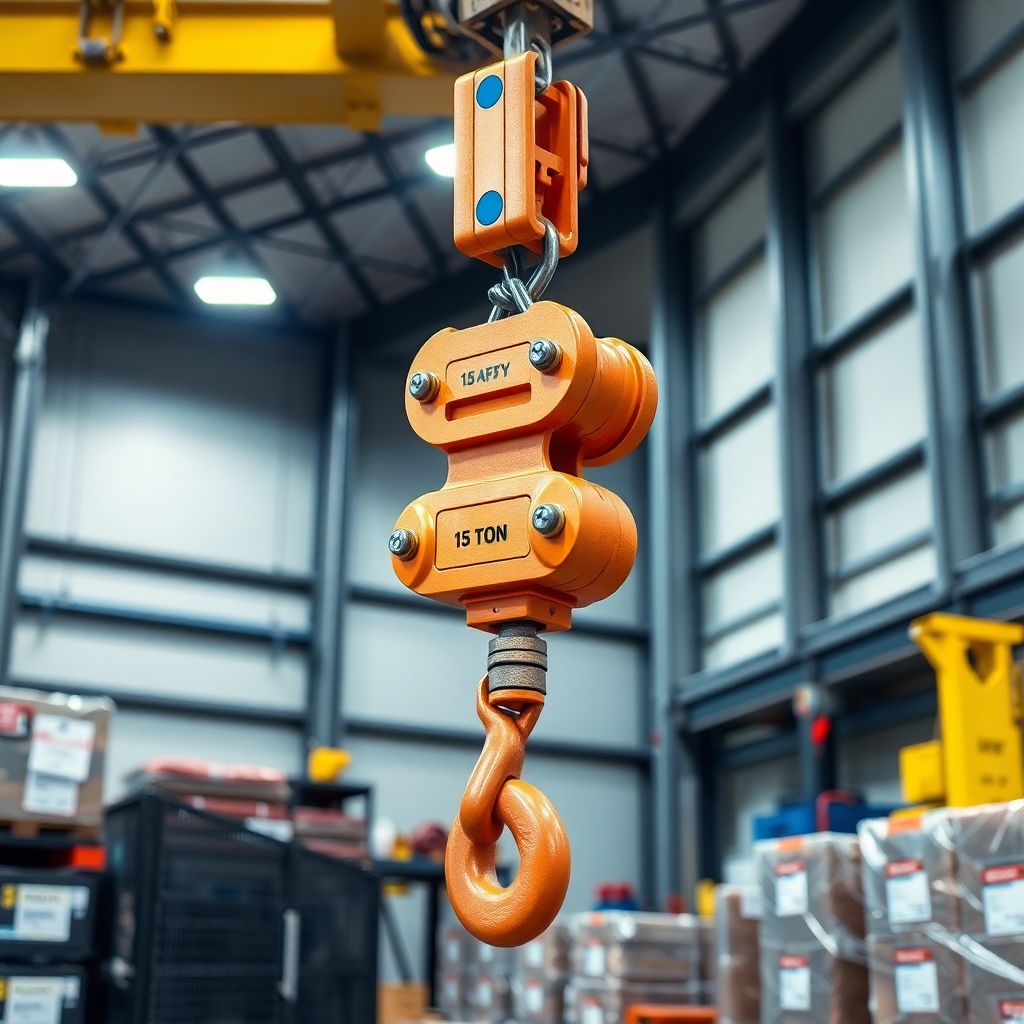 Gancho para Grua 15 Toneladas