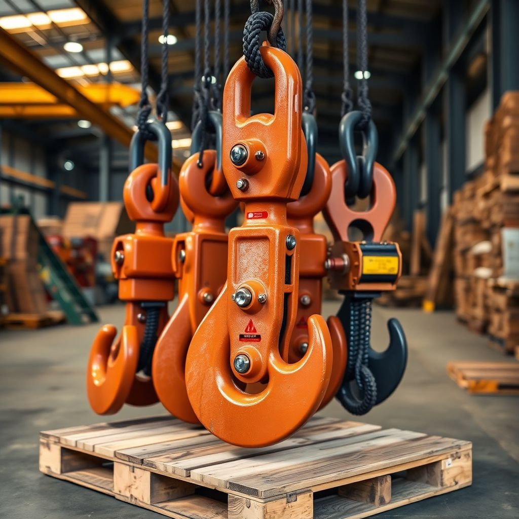 Ganchos para Gruas